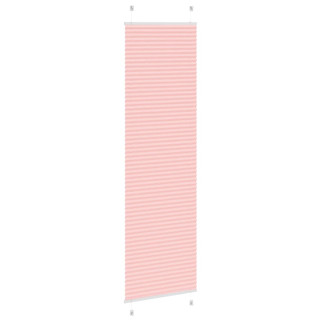 Plisirana zavjesa Roza 65x200 cm Širina tkanine 64,4 cm Poliester