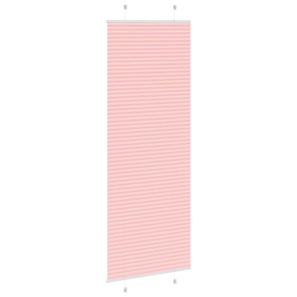 Plisirana zavjesa Roza 75x200 cm Širina tkanine 74,4 cm Poliester