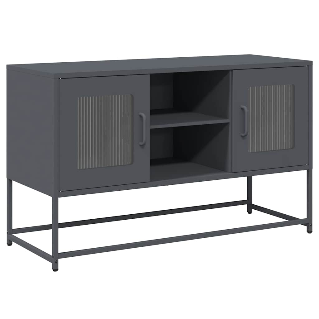 TV ormarić antracit 100,5x39x60,5 cm čelični Antracitno siva