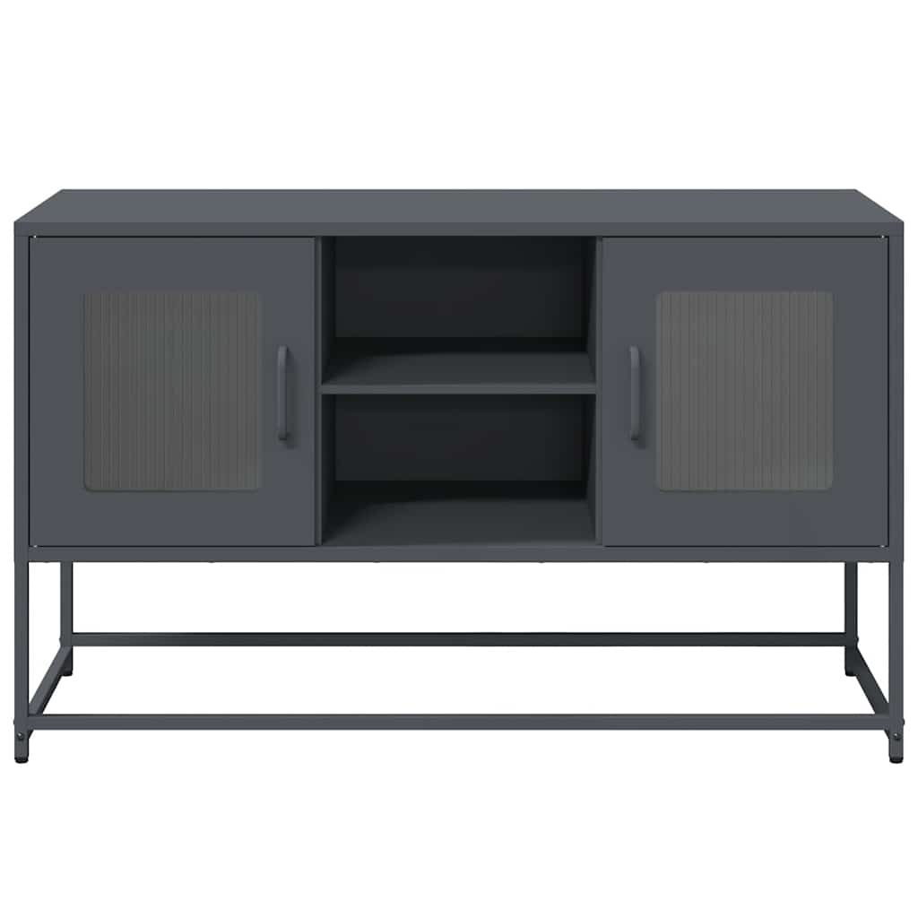 TV ormarić antracit 100,5x39x60,5 cm čelični Antracitno siva