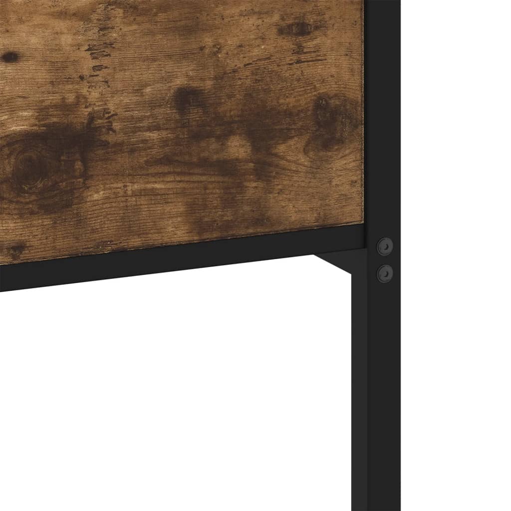 Metalni okvir kreveta bez madraca boja hrasta 90x190 cm
