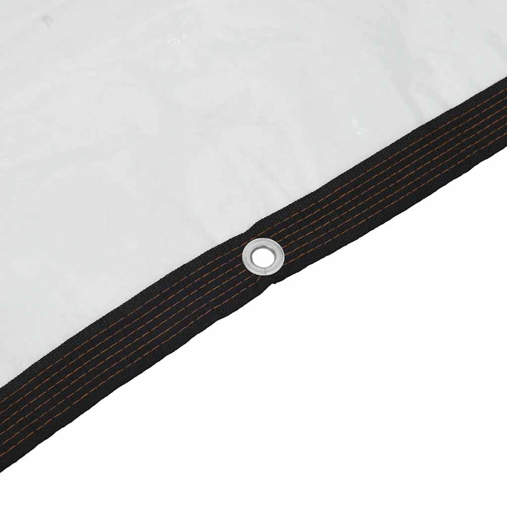 Prozirna cerada s ušicama za vezice 1x8 m polietilen
