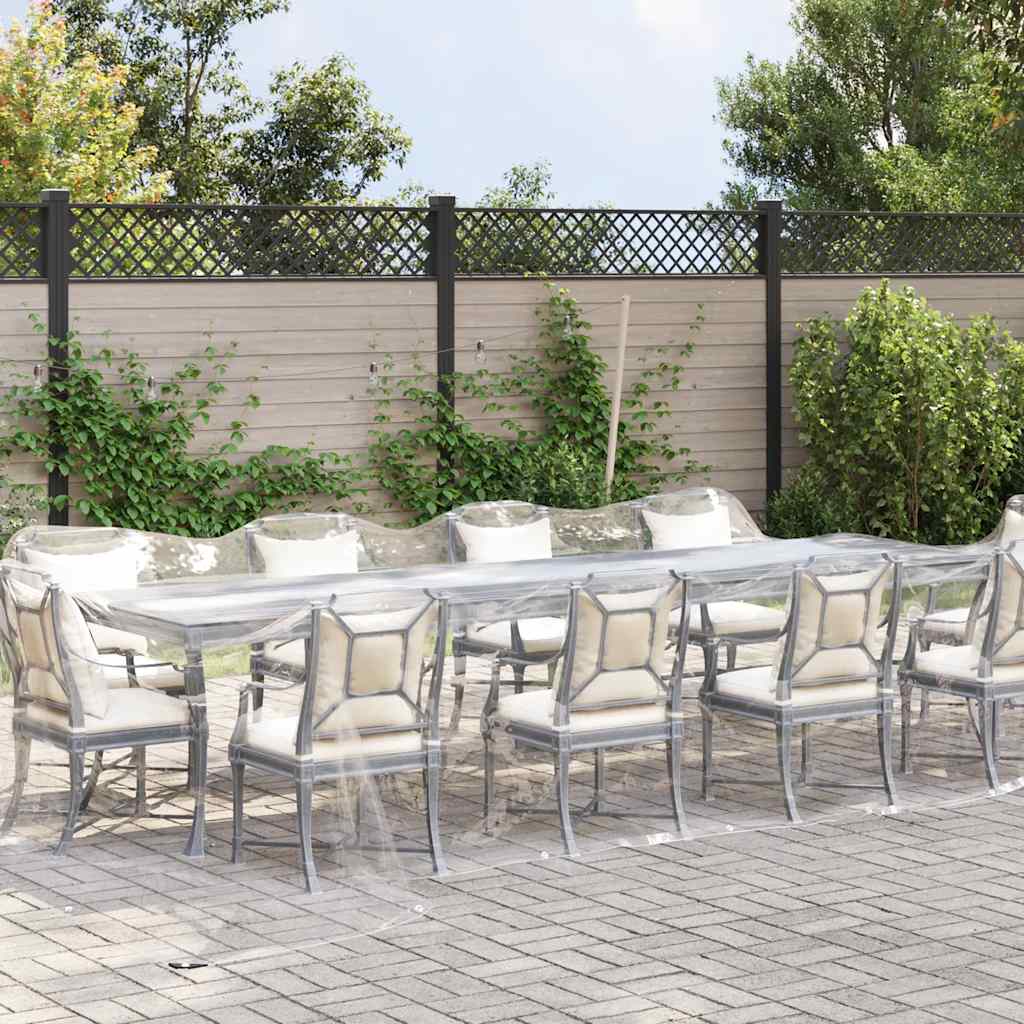 Prozirna cerada s ušicama 4x8 m PVC