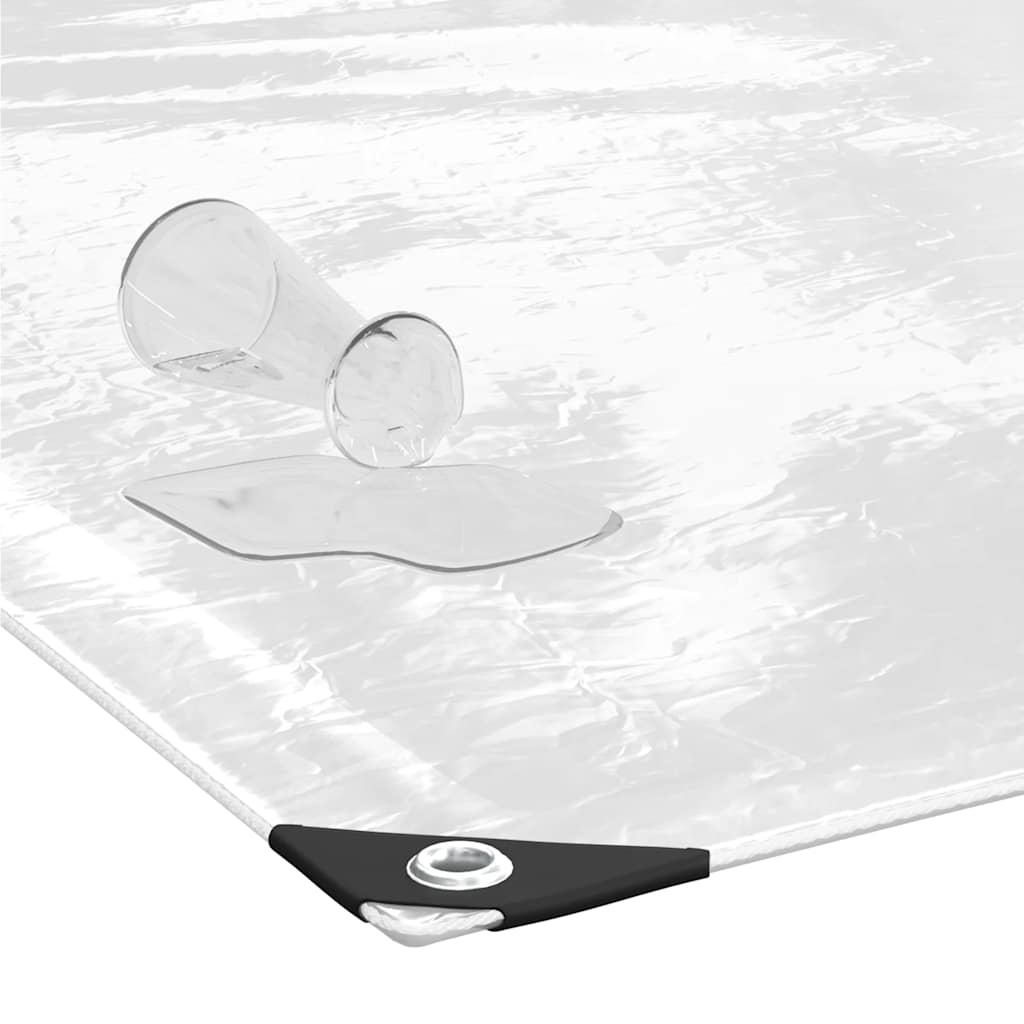 Prozirna cerada s ušicama 4x8 m PVC