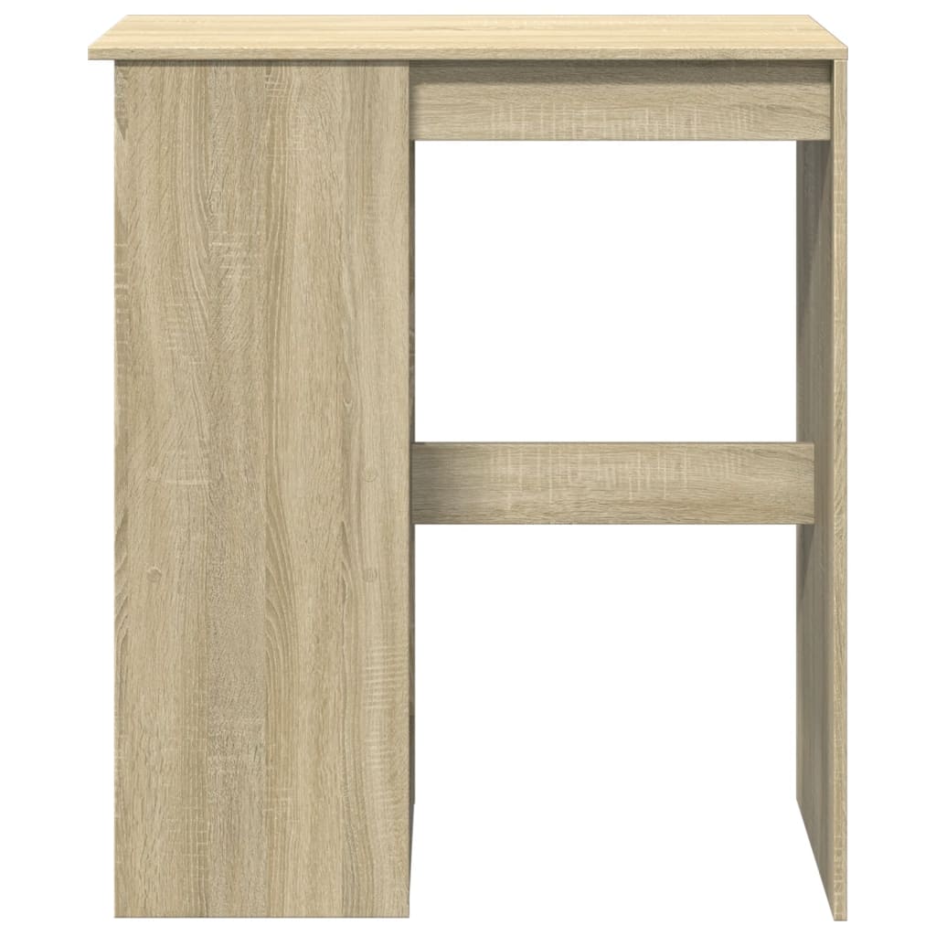 Barski stol s držačima boja hrasta 90x47,5x103,5 cm drveni Smeđa