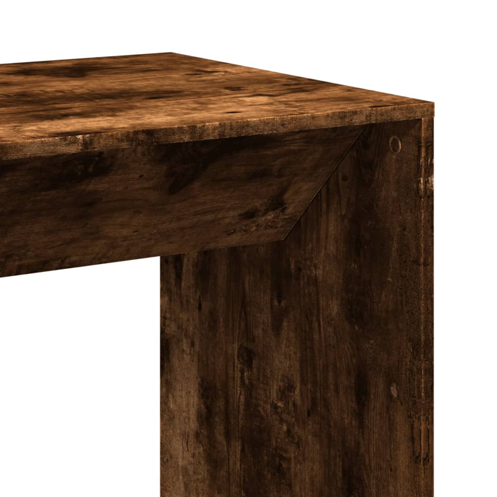 Barski stol boja hrasta 51 x 50 x 103,5 cm konstruirano drvo Smeđa
