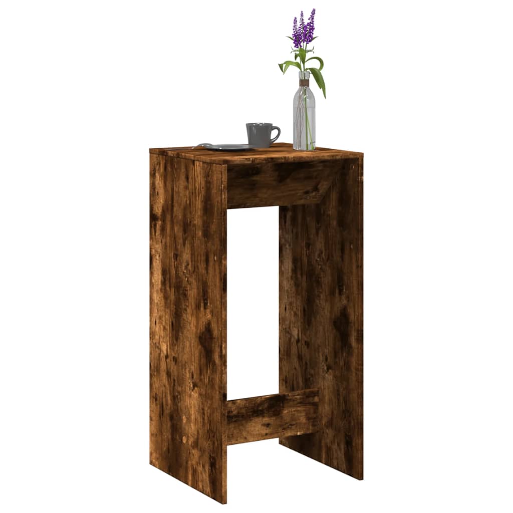 Barski stol boja hrasta 51 x 50 x 103,5 cm konstruirano drvo Smeđa