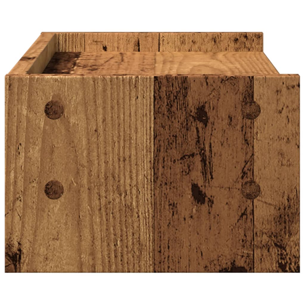Stalak za monitor boja staro drvo 42x24x16 cm konstruirano drvo