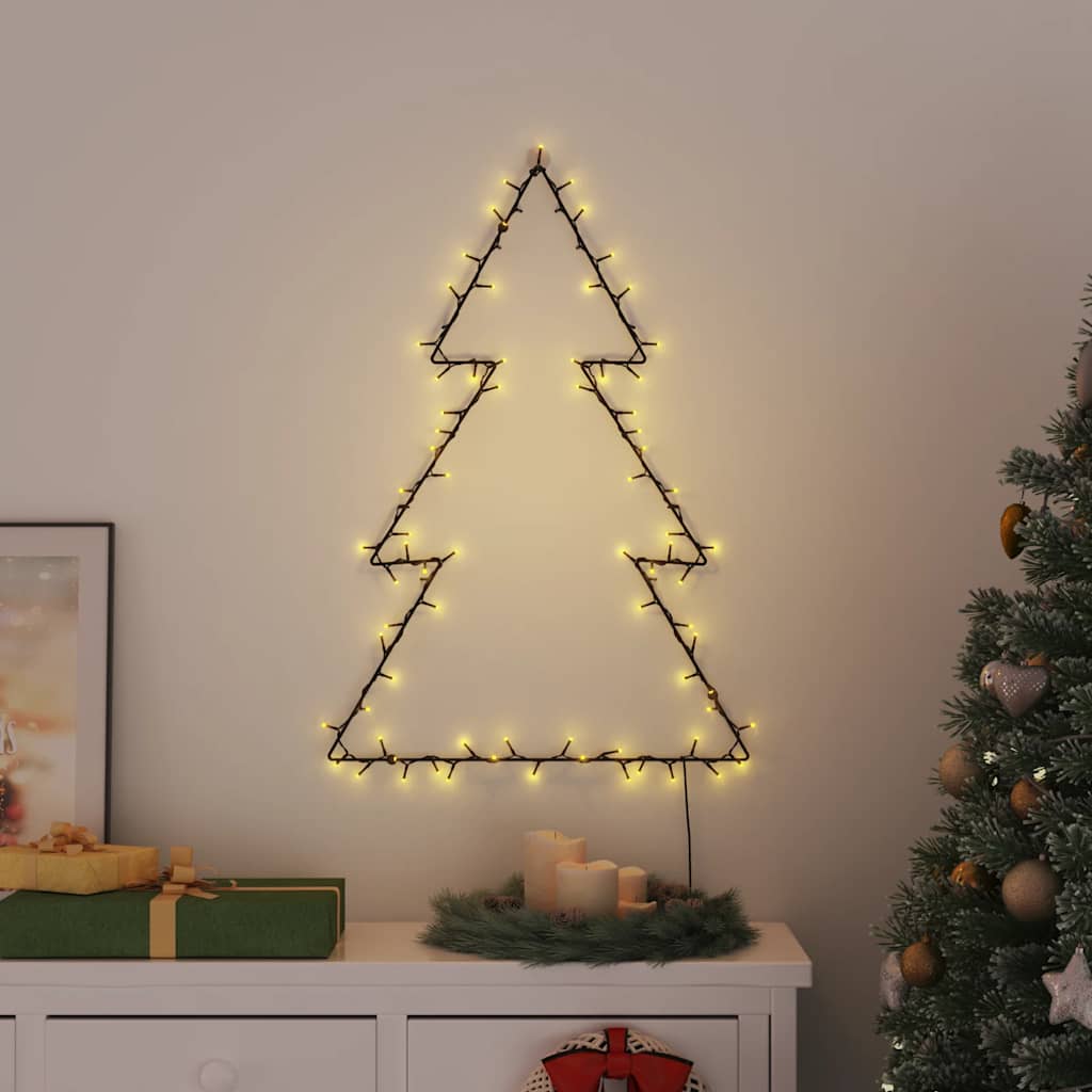 Božićna svjetla Silueta božićnog drvca 115 LED toplo bijela