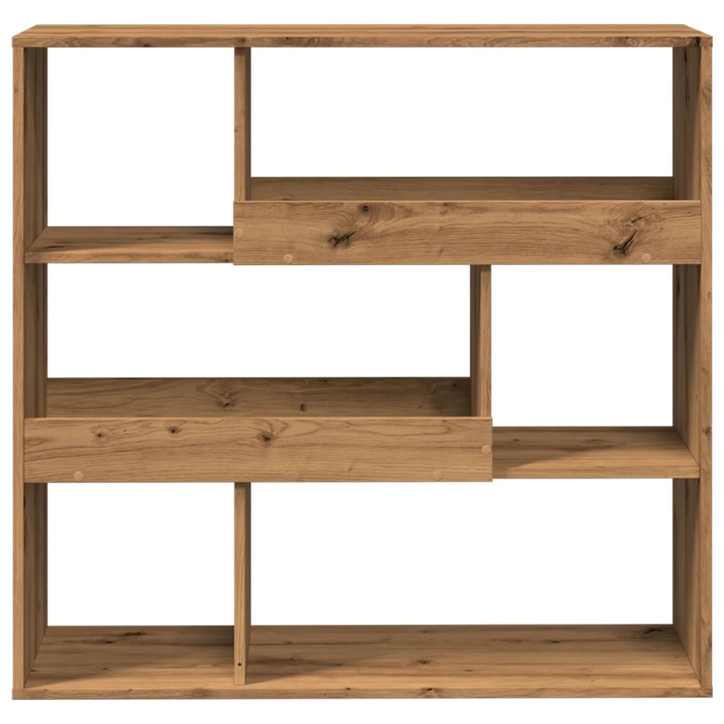 Sobna pregrada boja hrasta 100 x 33 x 94,5 cm konstruirano drvo Smeđa