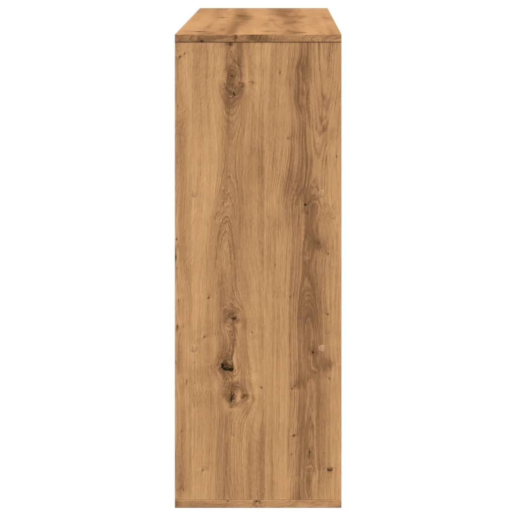 Sobna pregrada boja hrasta 100 x 33 x 94,5 cm konstruirano drvo Smeđa