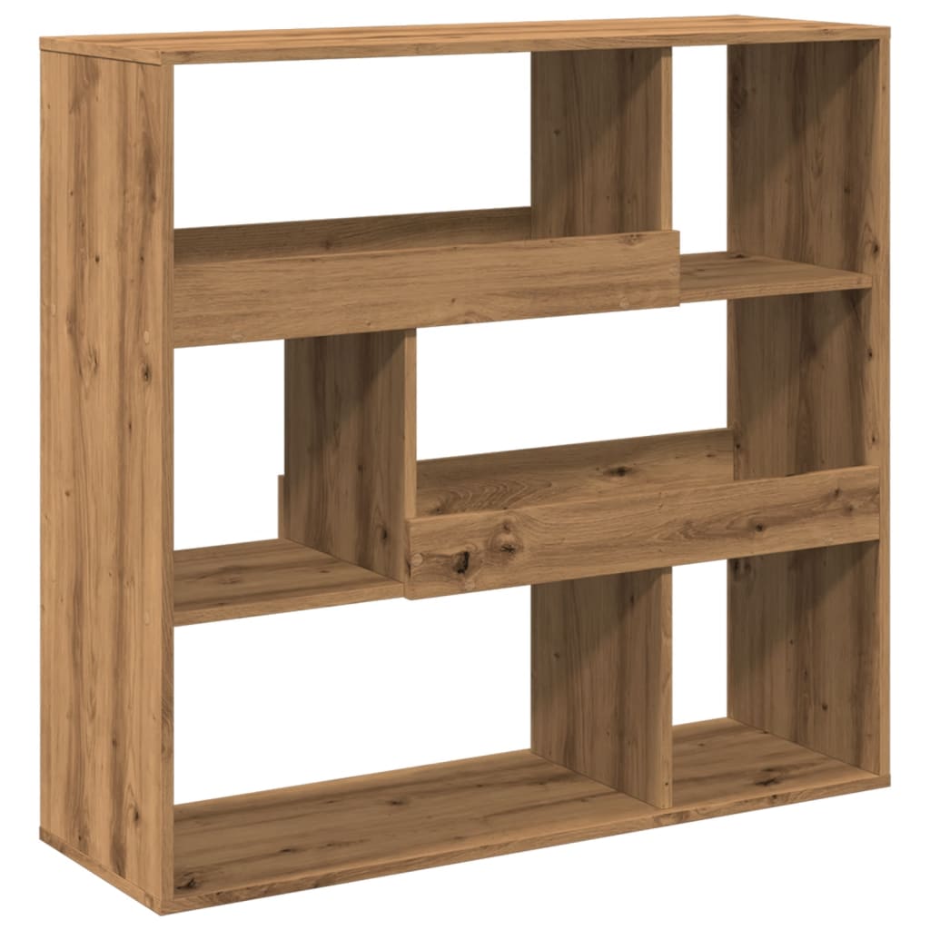 Sobna pregrada boja hrasta 100 x 33 x 94,5 cm konstruirano drvo Smeđa
