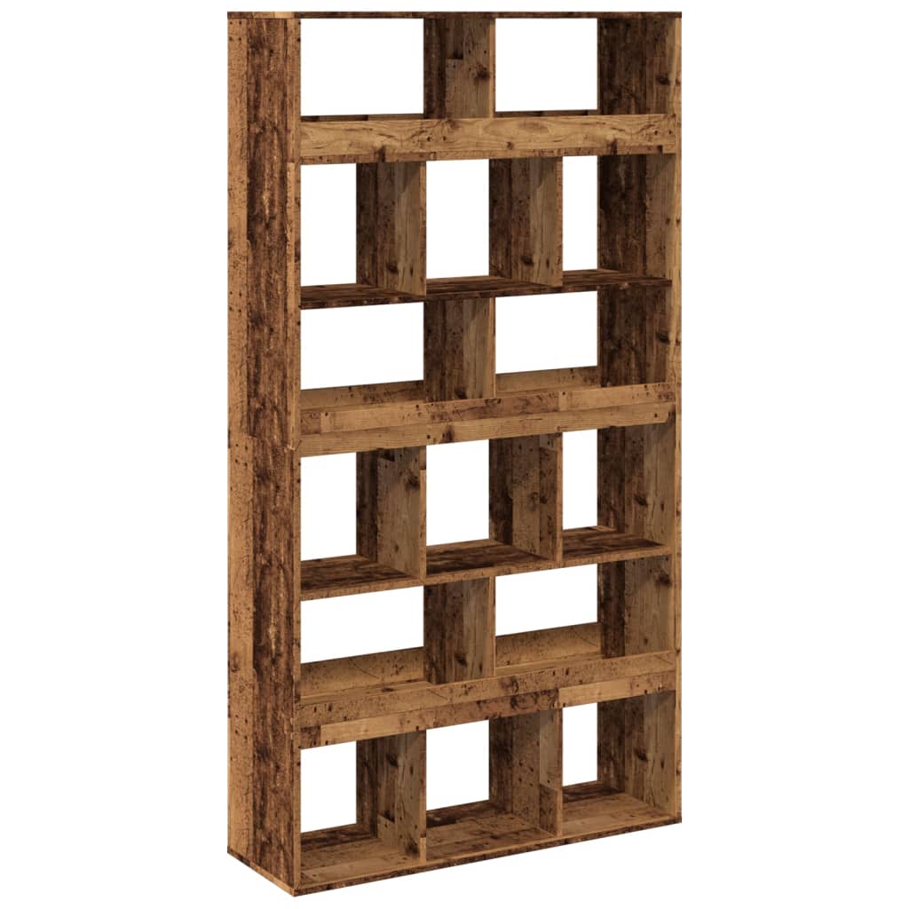 Sobna pregrada boja drva 100 x 33 x 187,5 cm konstruirano drvo Smeđa