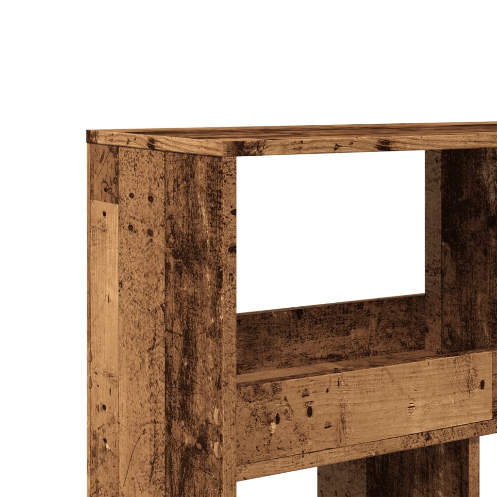 Sobna pregrada boja drva 100 x 33 x 187,5 cm konstruirano drvo Smeđa