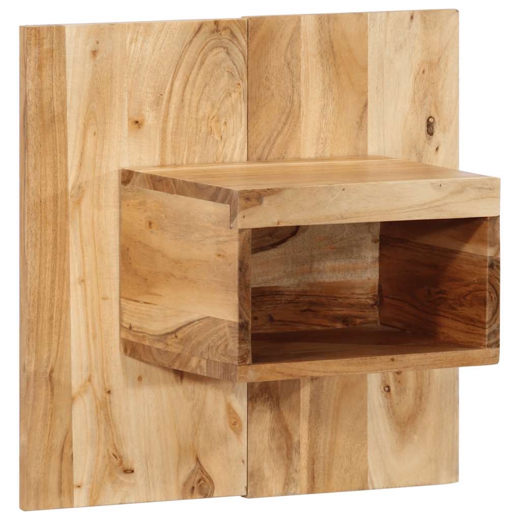 Noćni ormarić 50x27x50 cm puno drvo bagrem