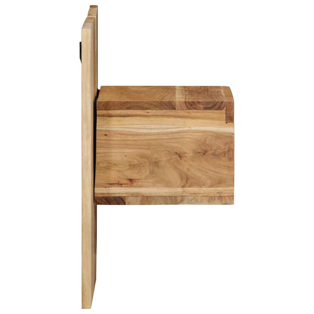 Noćni ormarić 50x27x50 cm puno drvo bagrem