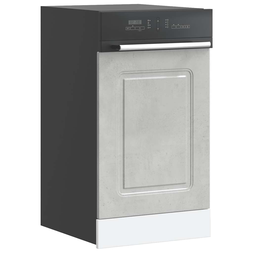 Ploča za perilicu posuđa Kalmar 45x1,5x57 cm konstruirano drvo Siva