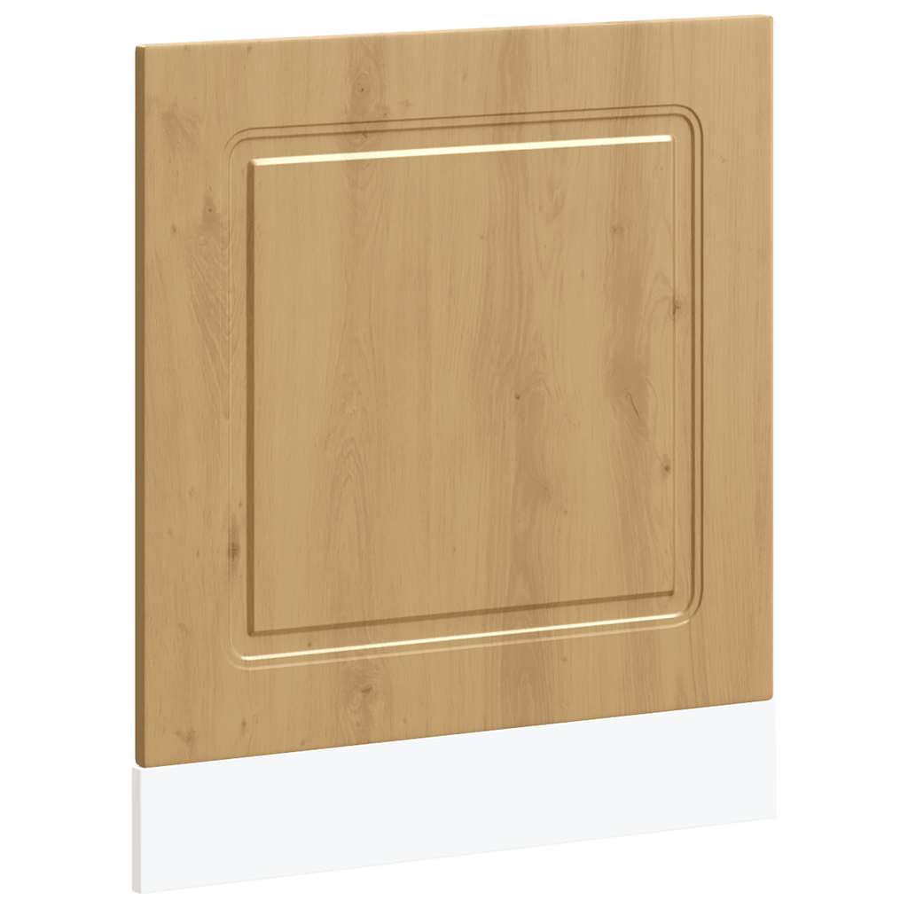 Ploča za perilicu posuđa Kalmar 60x1,5x57 cm konstruirano drvo Smeđa