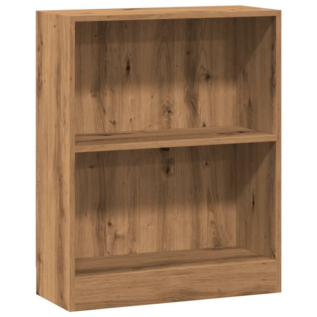 Regal za knjige boja hrasta 60 x 24 x 76 cm konstruirano drvo