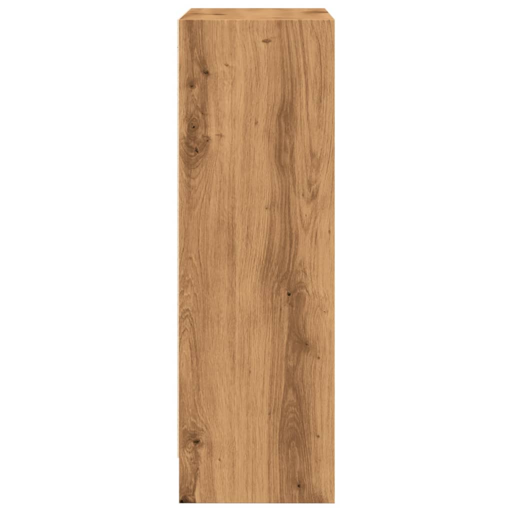 Regal za knjige boja hrasta 60 x 24 x 76 cm konstruirano drvo