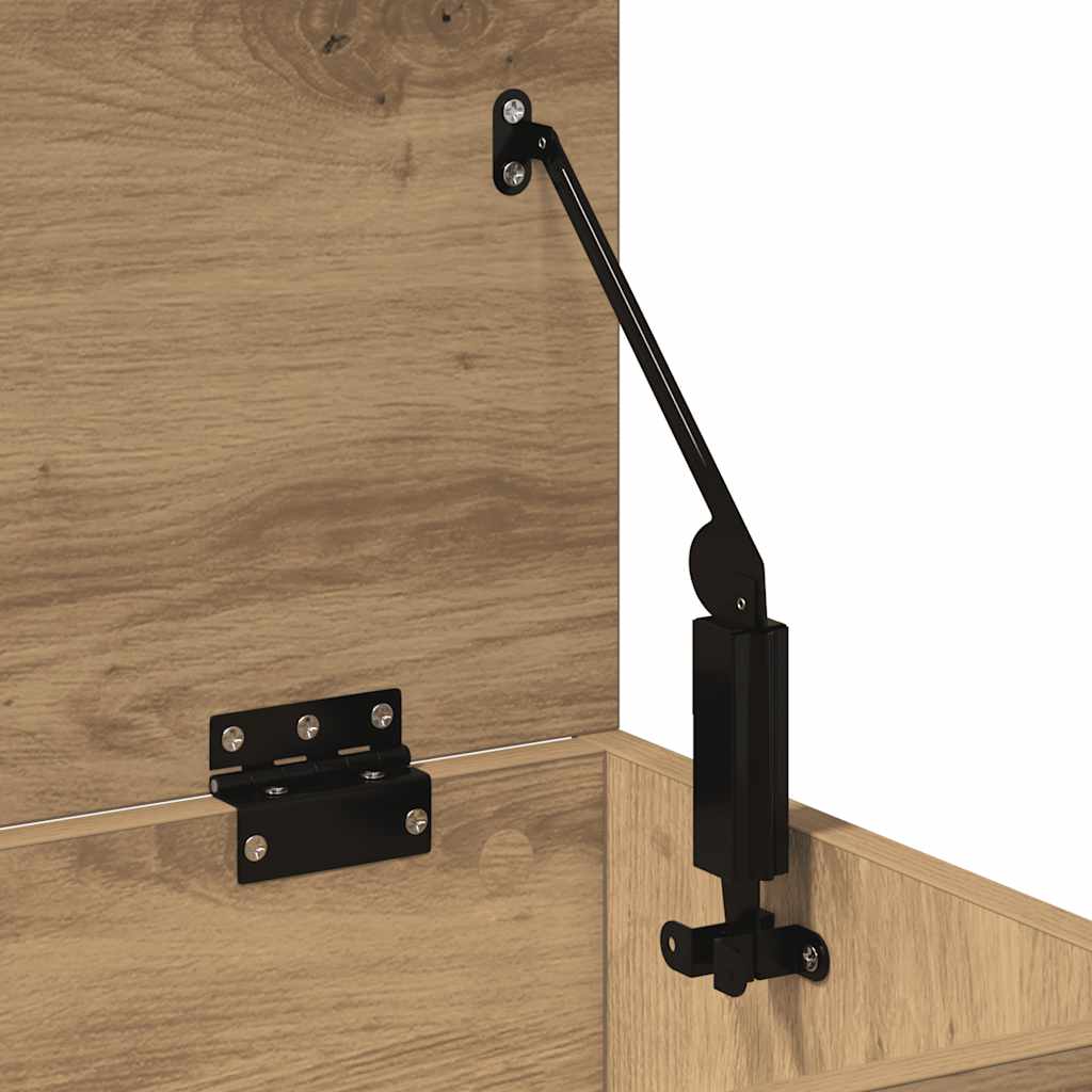 Klupa za cipele obrtnički hrast 60x30x45 cm izrađeno drvo