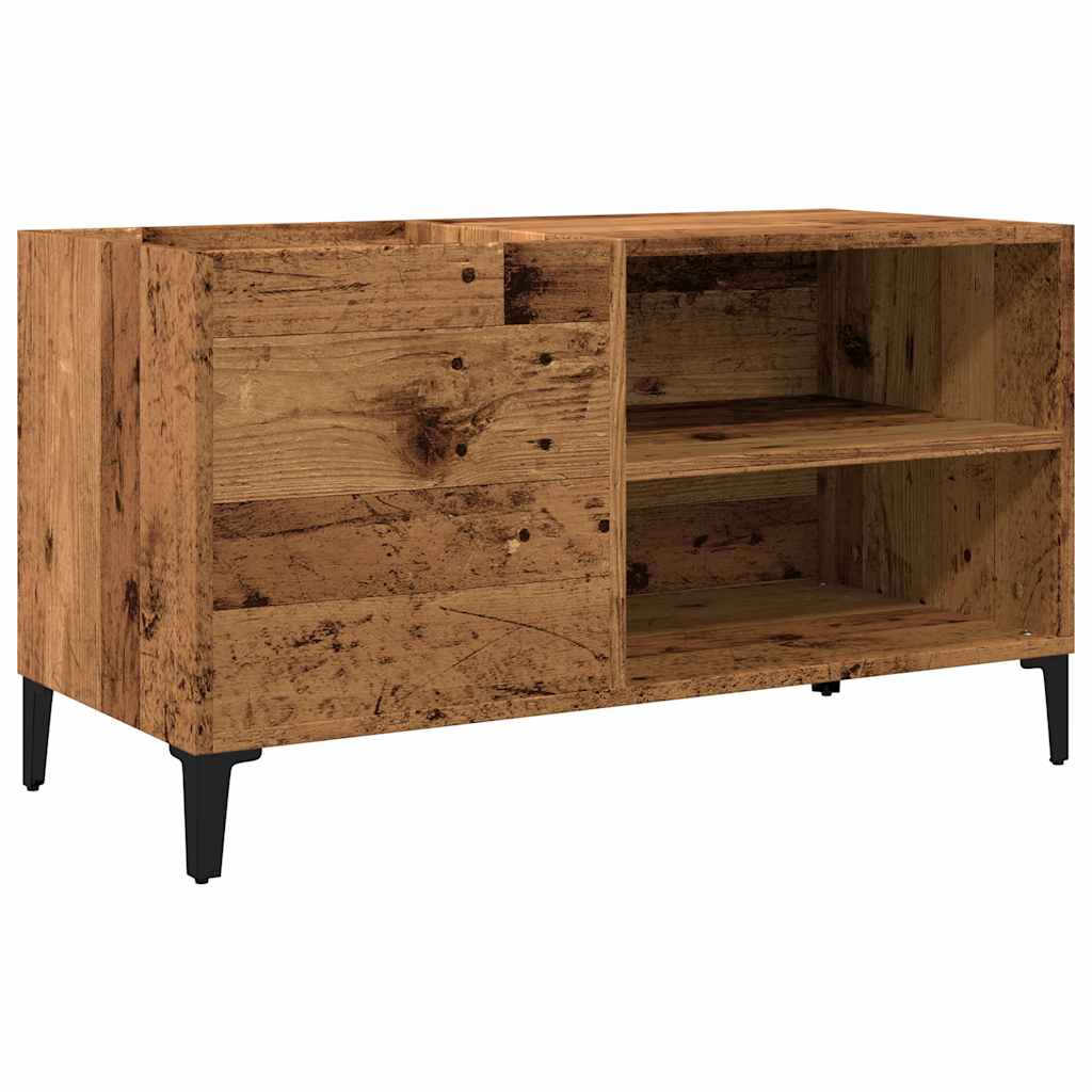 Ormarić za ploče staro drvo 84,5x38x48 cm od konstruiranog drva Smeđa 84.5 x 38 x 48 cm