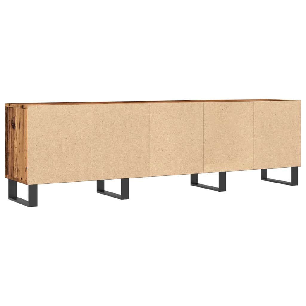 TV ormarić staro drvo 150x30x44,5 cm konstruirano drvo Smeđa