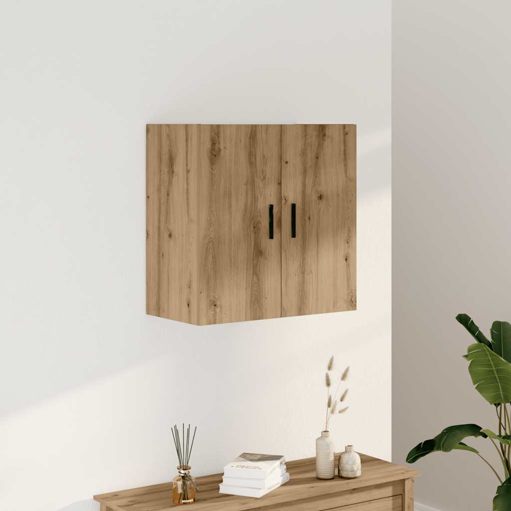 Zidni ormarić boja hrasta artisan 60x31x60 cm konstruirano drvo Smeđa