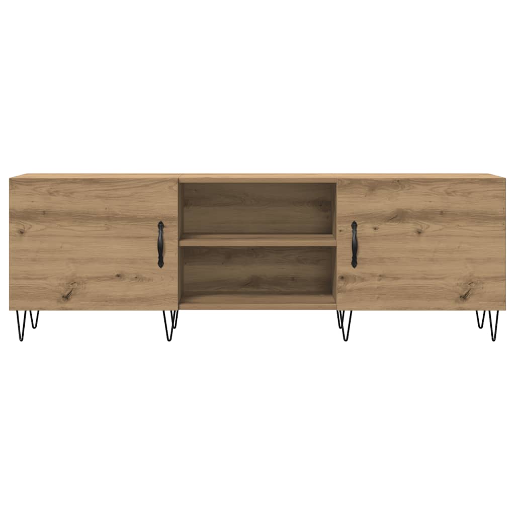 TV ormarić Artisan hrast 150x30x50 cm izrađeno drvo Smeđa