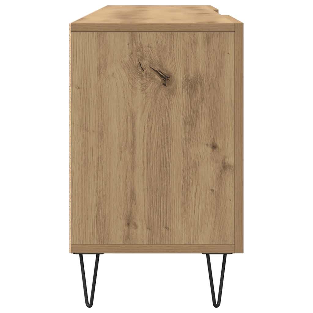 TV ormarić Artisan hrast 150x30x50 cm izrađeno drvo Smeđa