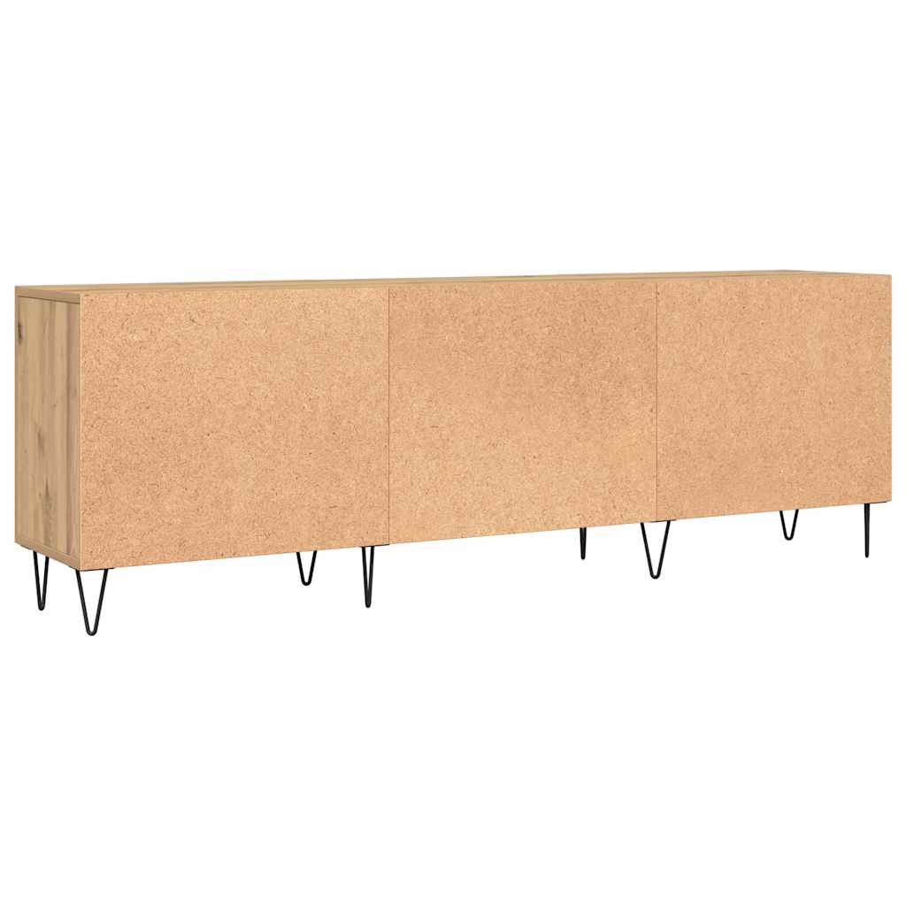 TV ormarić Artisan hrast 150x30x50 cm izrađeno drvo Smeđa