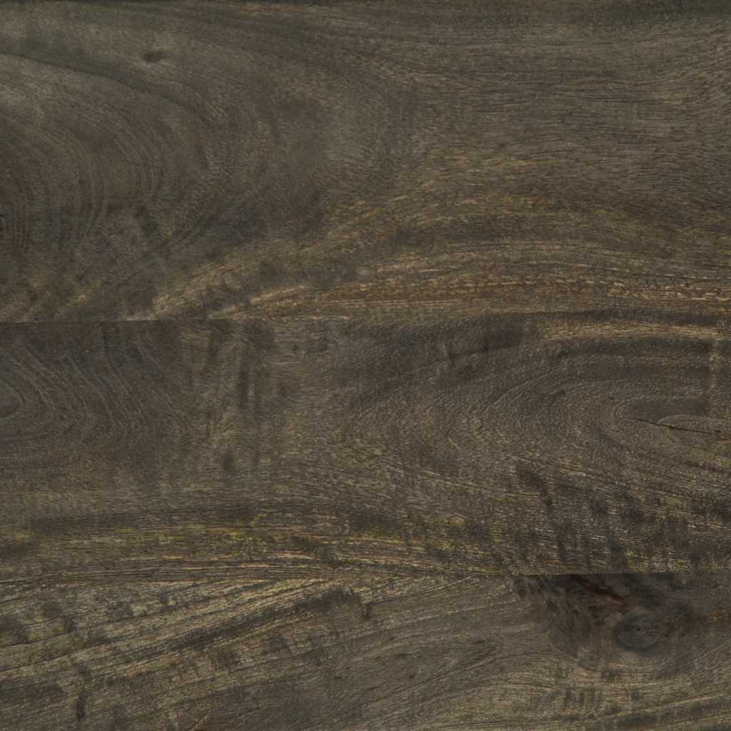 Stolić za kavu crni 80 x 54 x 40 cm od masivnog drva manga Crna