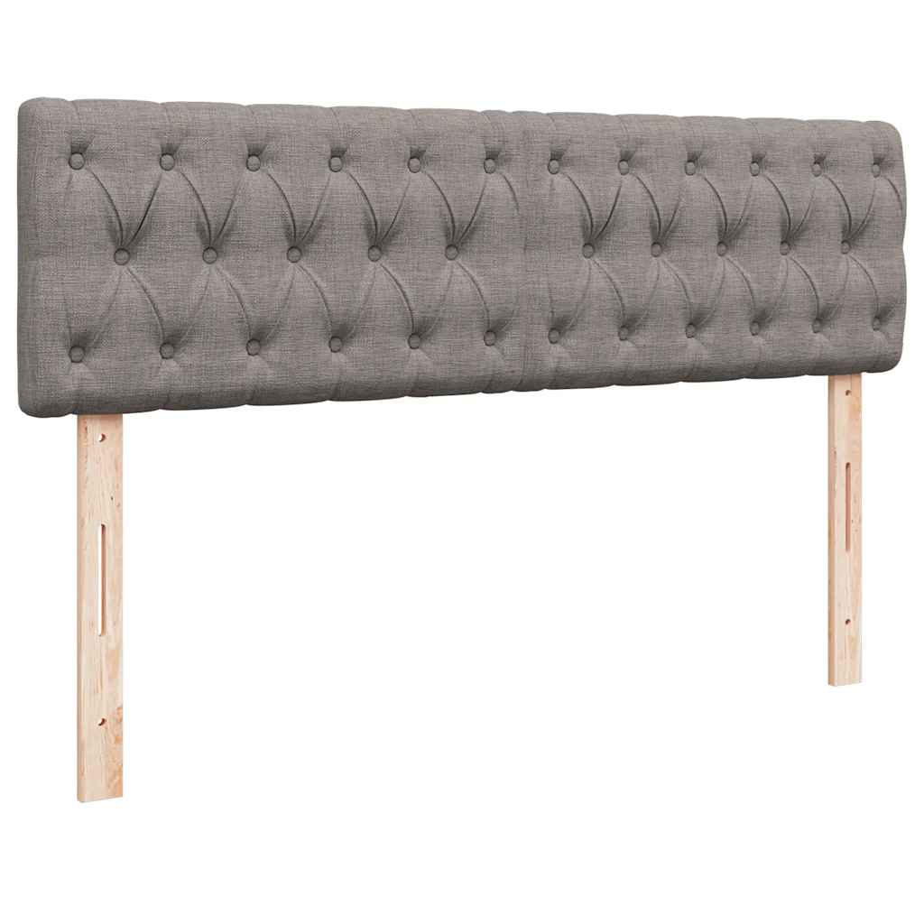 Ottoman krevet s madracima, taupe 160x200 cm, tkanina