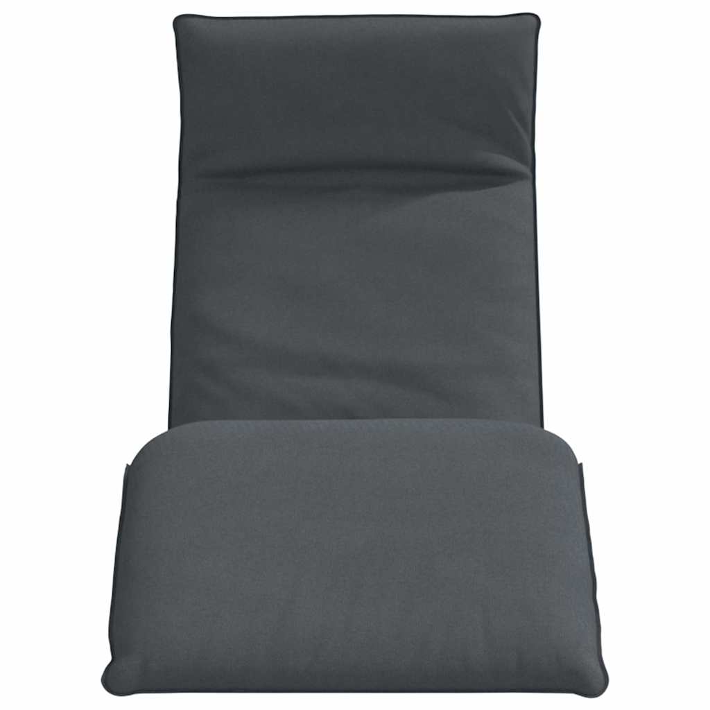 Sklopiva ležaljka za sunčanje antracit boje 175x54x8,5 cm Oxford tkanina