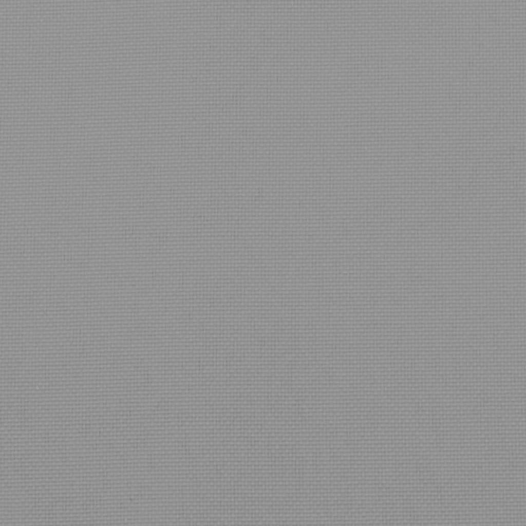 Sklopiva ležaljka za sunčanje siva 175x54x8,5 cm Oxford tkanina
