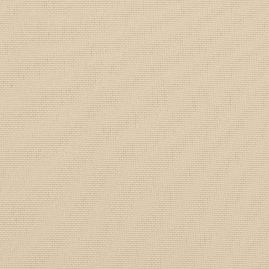 Sklopiva ležaljka za sunčanje bež boje 175x54x8,5 cm Oxford tkanina