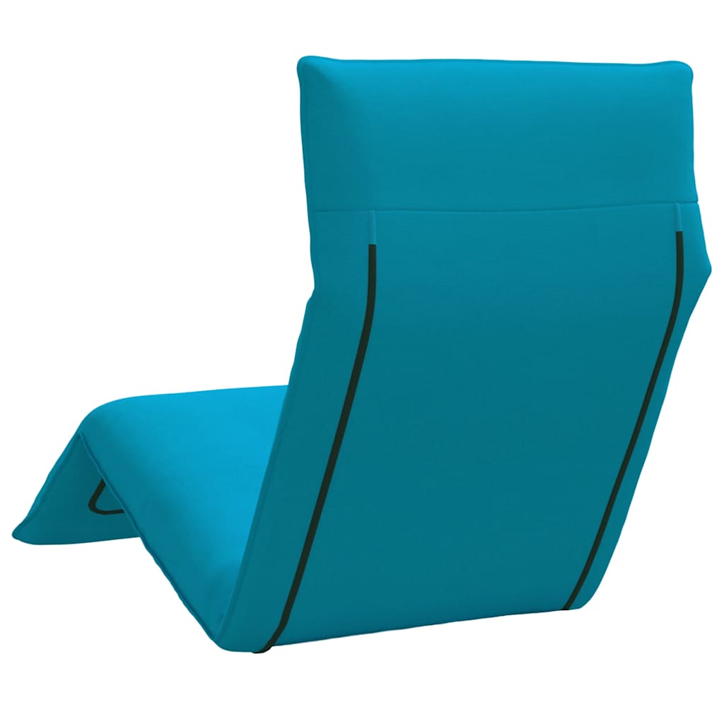 Sklopiva ležaljka za sunčanje svijetloplava 175x54x8,5 cm Oxford tkanina