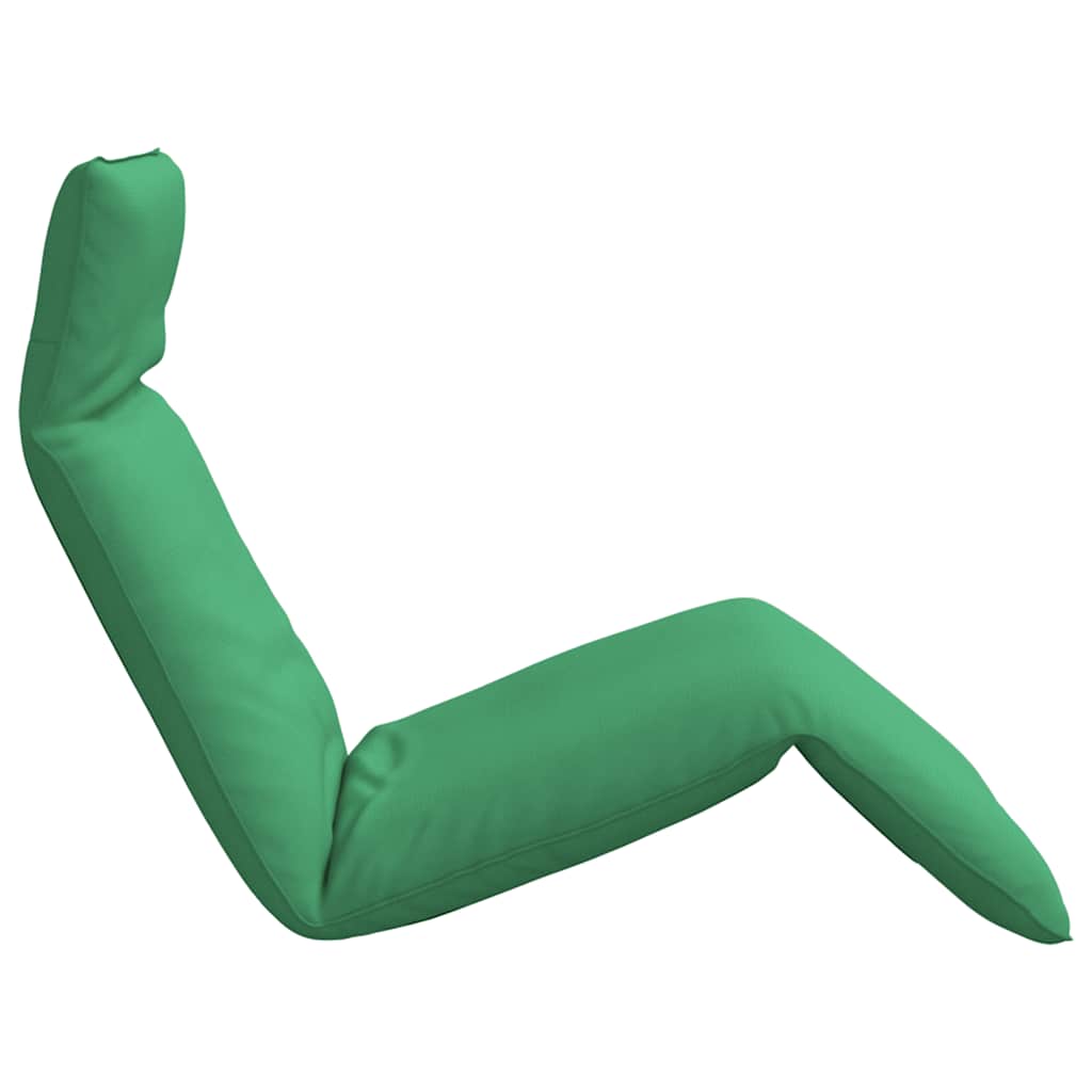 Sklopiva ležaljka za sunčanje zelena 175x54x8,5 cm Oxford tkanina