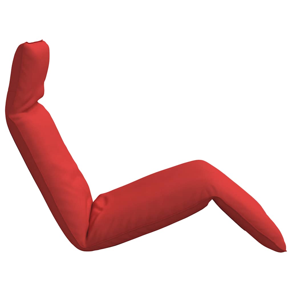 Sklopiva ležaljka za sunčanje crvena 175x54x8,5 cm Oxford tkanina