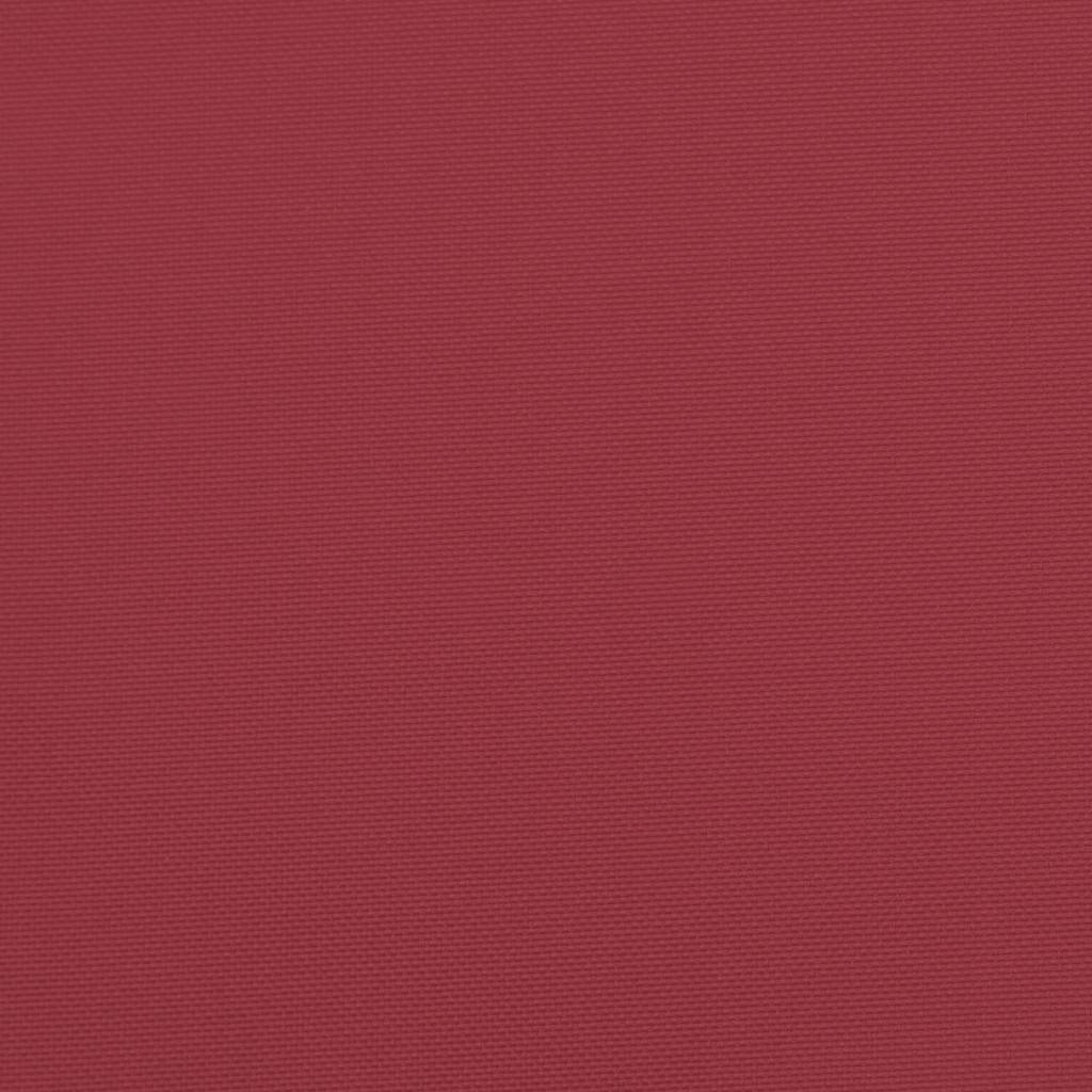 Sklopiva ležaljka za sunčanje vino crvene boje 175x54x8,5 cm Oxford tkanina