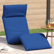 Sklopiva ležaljka za sunčanje kraljevsko plava 175x54x8,5 cm Oxford tkanina