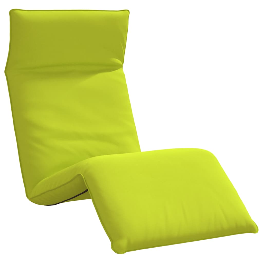 Sklopiva ležaljka za sunčanje svijetlo zelena 175x54x8,5 cm Oxford tkanina
