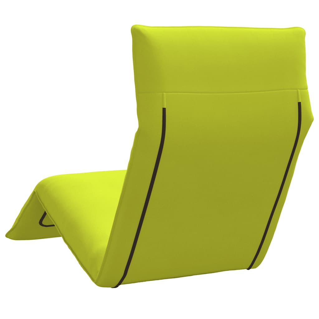 Sklopiva ležaljka za sunčanje svijetlo zelena 175x54x8,5 cm Oxford tkanina