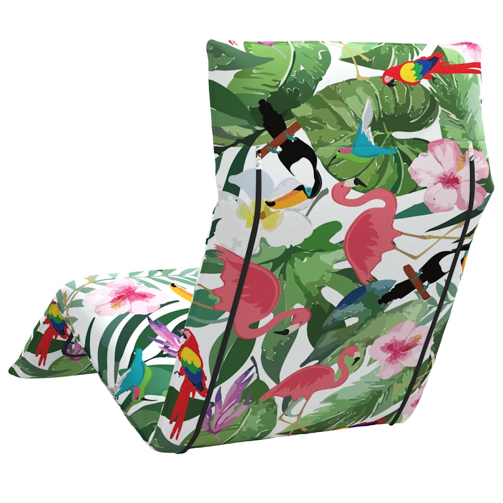 Sklopiva ležaljka za sunčanje višebojna 175x54x8,5 cm Oxford tkanina
