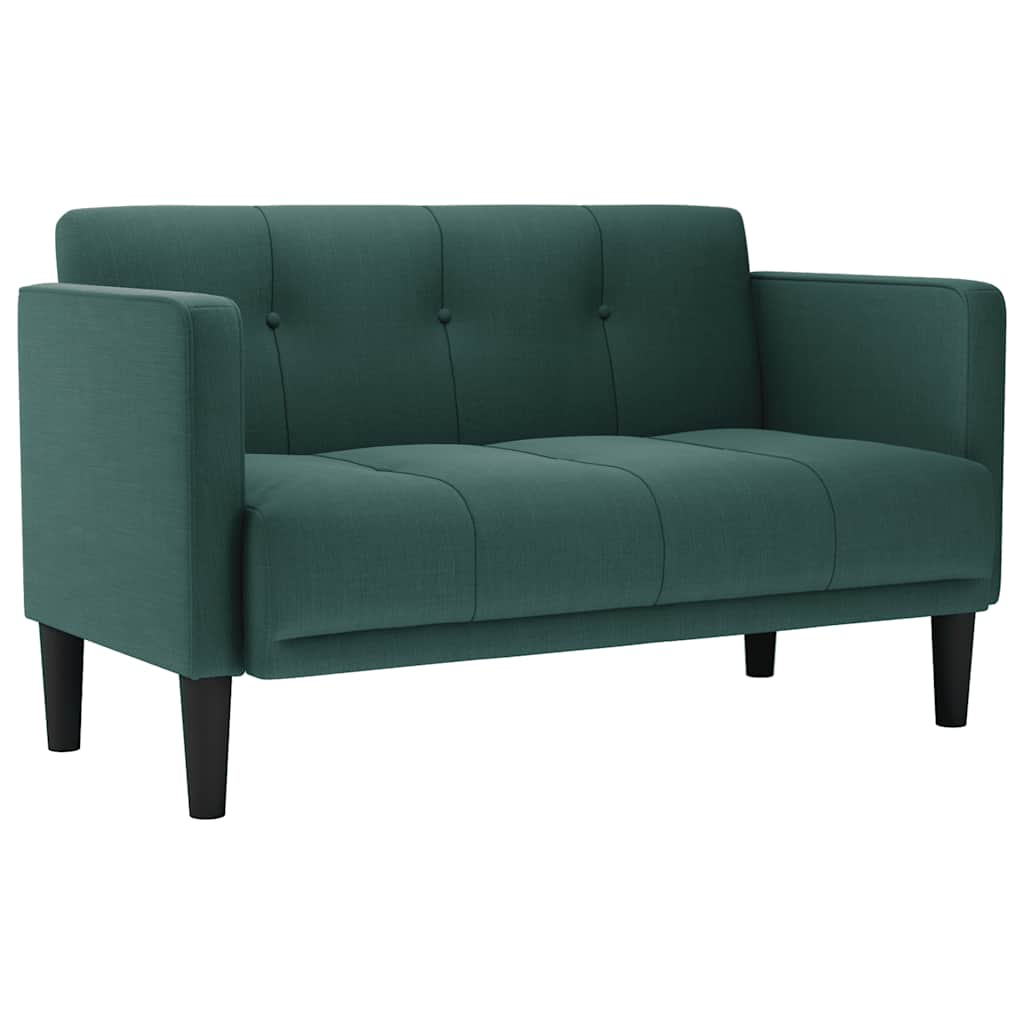 Dvosjed tamnozelene boje 111 cm tkanina