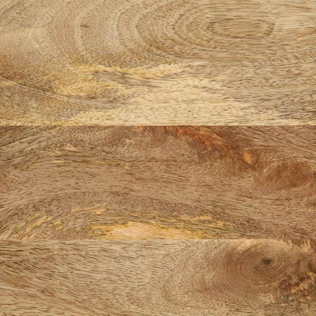 TV ormarić crni 80x33,5x46 cm Puno grubo drvo Mango