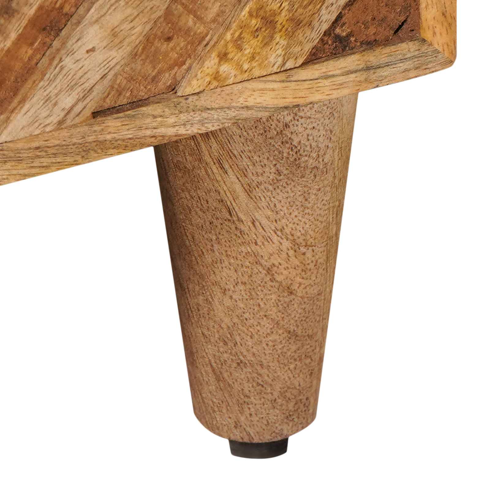 Noćni ormarić 2 pcs Smeđa 50 x 33 x 60 cm Čvrsto drvo manga