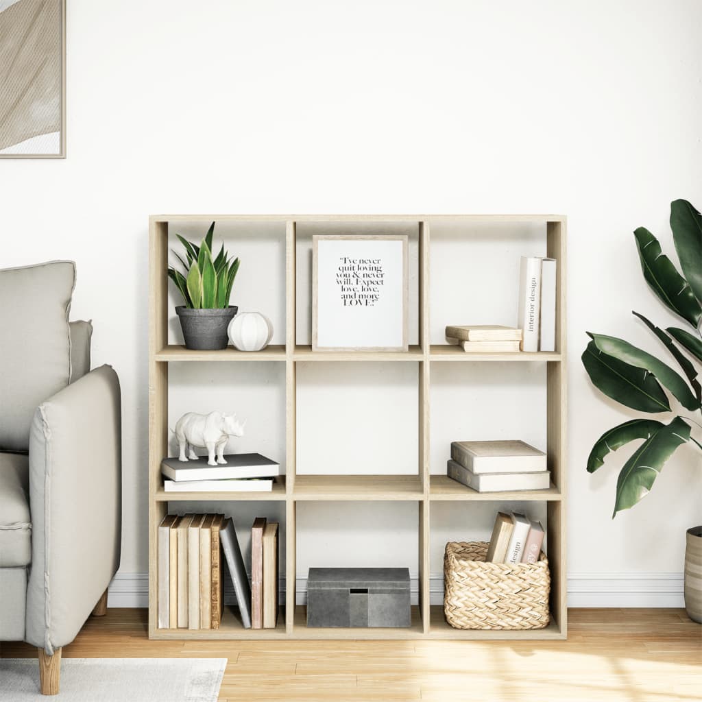 Sobna pregrada / regal za knjige 102x29x103,5 cm drveni