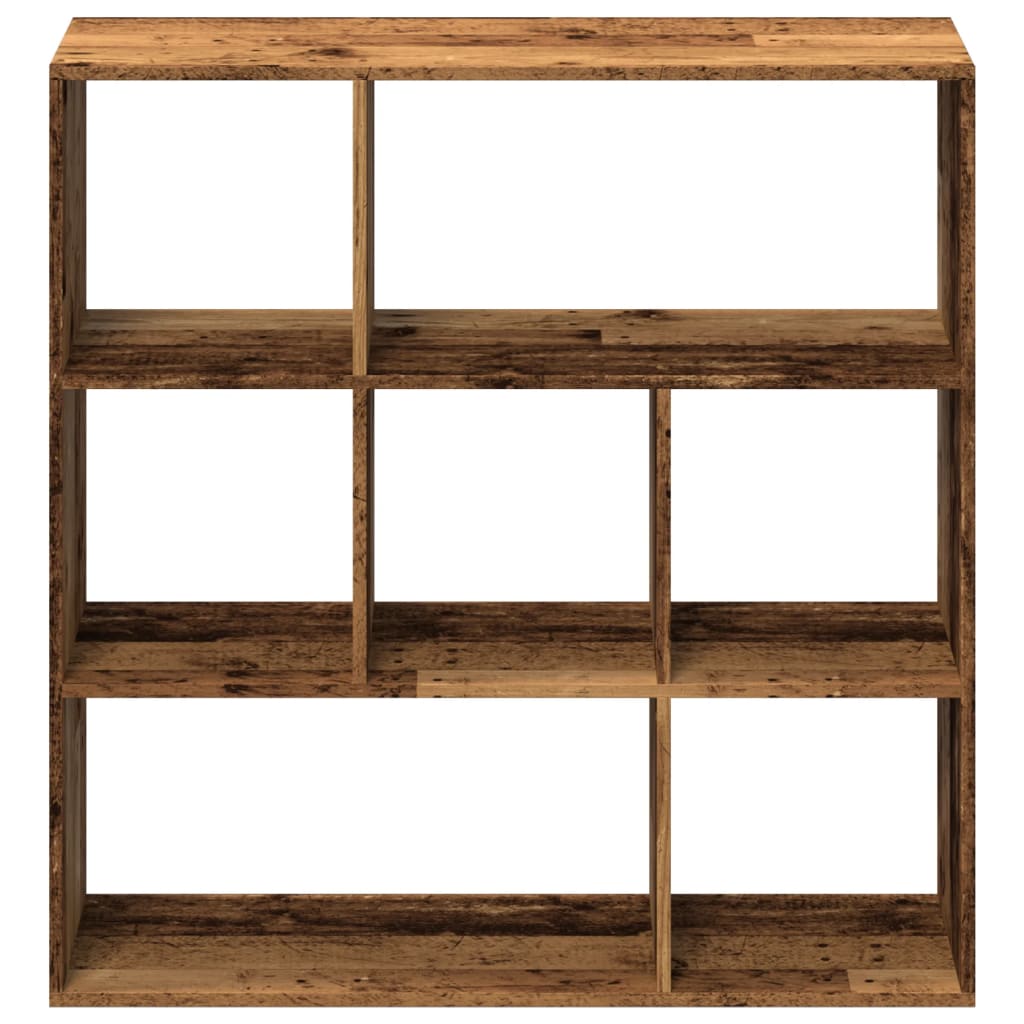 Pregrada / regal za knjige boja drva 102x29x103,5 cm drveni