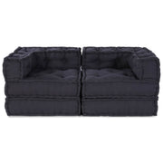 Modularna sofa 2 pcs Antracit 140 x 70 x 56 cm Tkanina